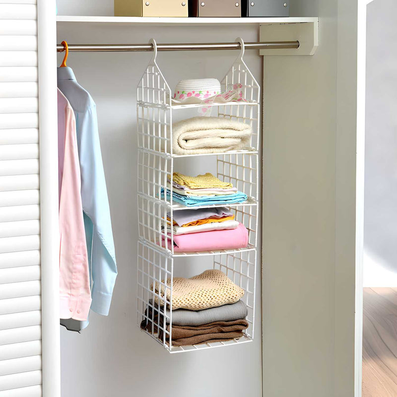 Wall-Mounted Cloths Drying Rack