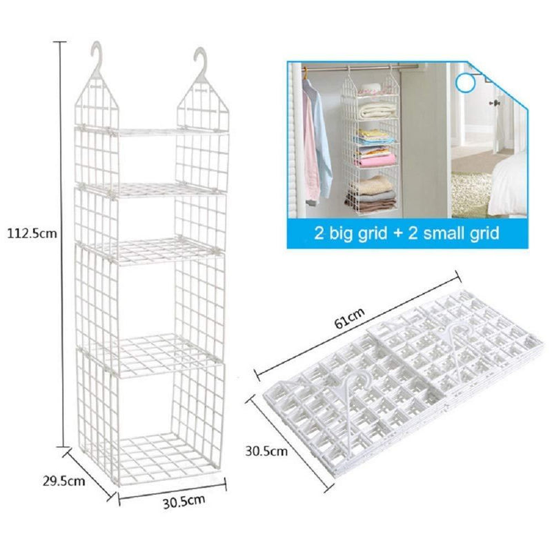 Wall-Mounted Cloths Drying Rack