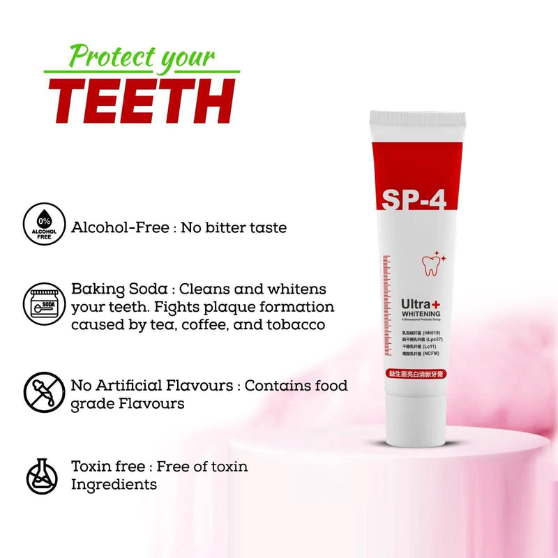 Super Probiotic-6 Toothpaste with Oral microbiota strength [ 3 PACK ]