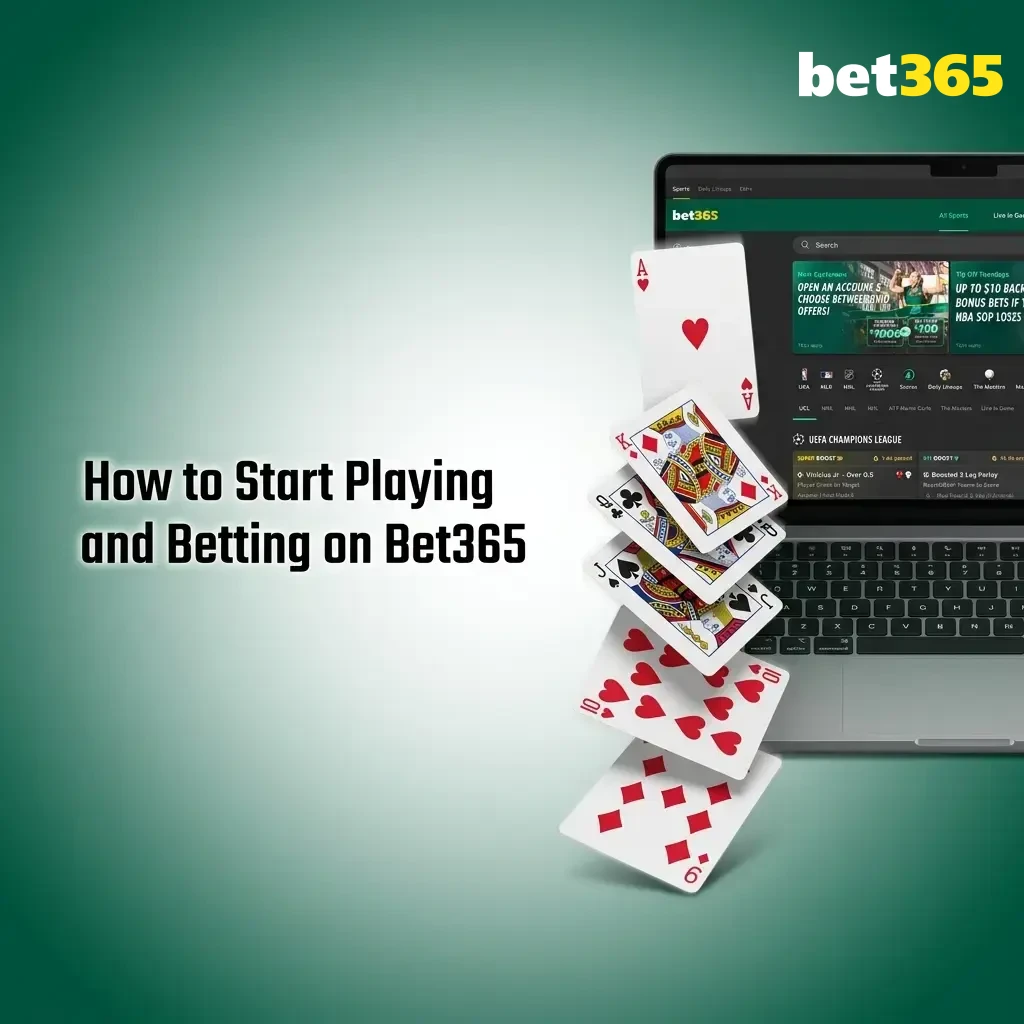 Step-by-step Bet365 account registration guide showing deposit, KYC verification, and welcome bonus claim process in INR
